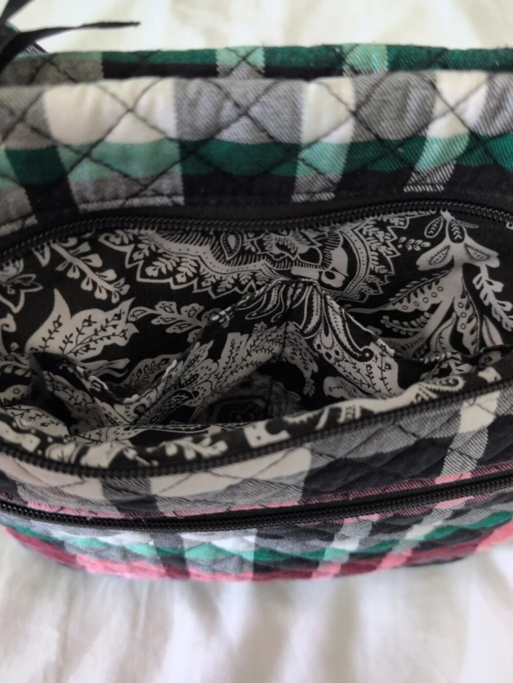 Vera Bradley Crossbody -- Plaid Print
